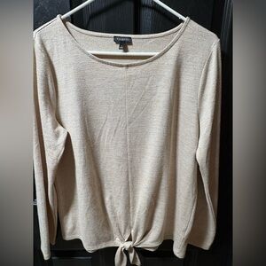 Talbots Light Tan Knit Top